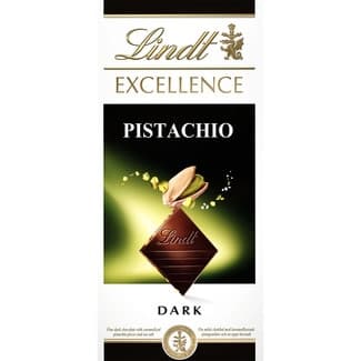 Chocolate negro con pistacho tableta 100 g -