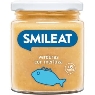Tarrito de verduras con merluza sin gluten desde 6 meses 230 g -
