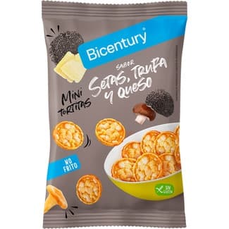Mini tortitas de setas, trufa y queso bolsa 70 g -