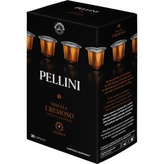 Café mezcla Cremoso intensidad 7 estuche 30 cápsulas compatibles con máquinas Nespresso -