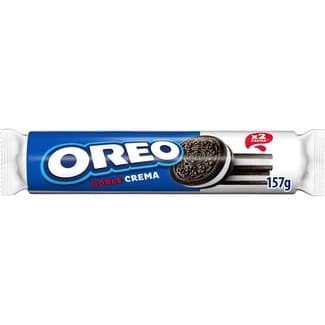 Galletas de chocolate rellenas de doble crema paquete 157 g -