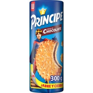 Galletas rellenas de crema de chocolate paquete 300 g -