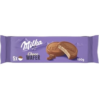 Choco Wafer galletas de barquillo cubiertas de chocolate estuche 150 g -