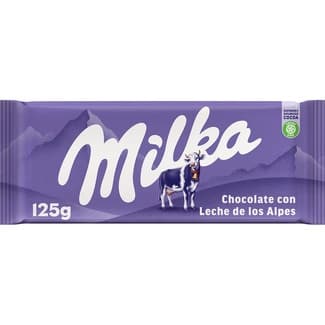 Chocolate con leche tableta 125 g -