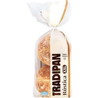 Pan de hamburguesa rústica XXL bolsa 400 g -