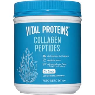 Péptidos de colágeno sin sabor y sin gluten bote 567 g -