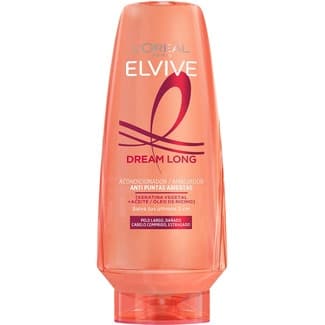 Acondicionador Dream Long con keratina vegetal & aceite de ricino para pelo largo dañado frasco 300 ml -