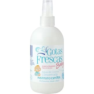 Baby agua de colonia concentrada suave y duradera baja en alcohol spray 250 ml -