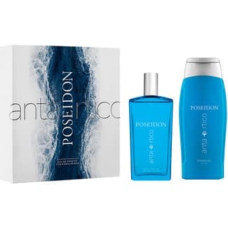 Antártico estuche con eau de toilette masculina 100 ml + gel de ducha perfumado 250 ml -