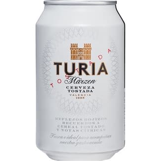 Cerveza tostada de Valencia tipo Märzen lata 33 cl -