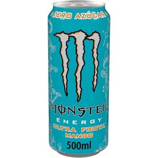 Ultra Fiesta Mango bebida energética sabor mango con taurina y ginseng lata 50 cl -
