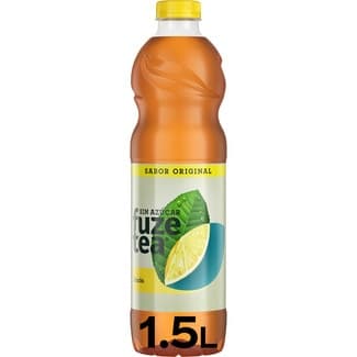 Refresco de té limón sin azúcar sabor original botella 1,5 l -