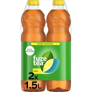 Refresco de té limón sabor original pack 2 botellas 1,5 l -