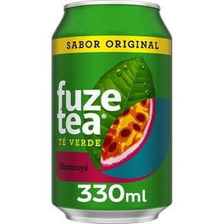 Refresco de té verde y maracuyá lata 33 cl -
