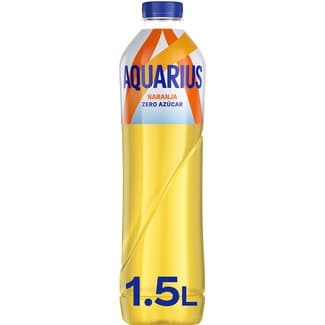 Bebida isotónica sin azúcar sabor naranja botella 1,5 l -