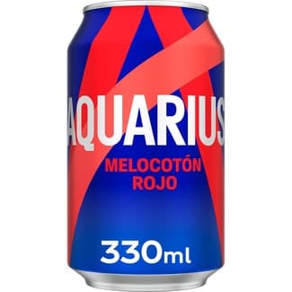 Bebida isotónica sabor melocotón rojo lata 33 cl -