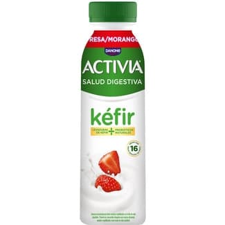 Kéfir sabor fresa para beber botella 280 g -