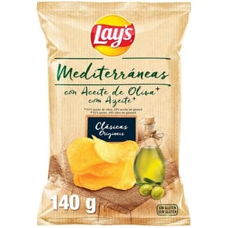 Patatas fritas clásicas con aceite de oliva bolsa 140 g -