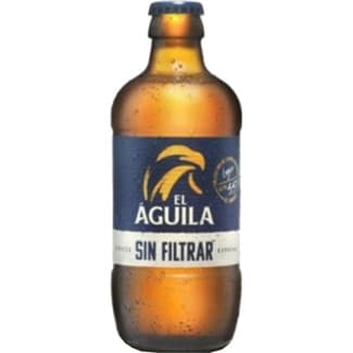 Cerveza rubia especial botella 33 cl -