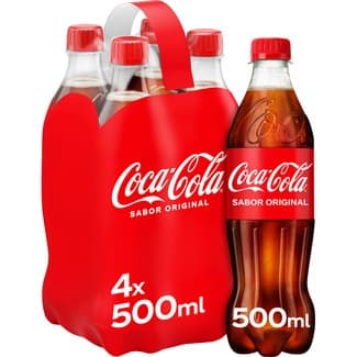 Refresco de cola original pack 4 botellas 50 cl -