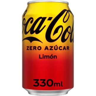 Refresco de cola sin azúcar sabor limón lata 33 cl -