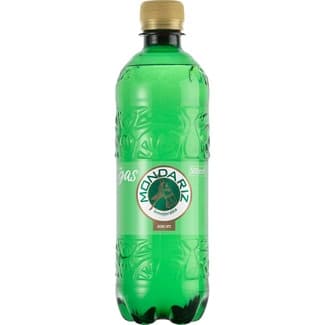 Agua mineral natural con gas botella 50 cl -