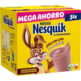 Cacao en polvo instantáneo sin gluten estuche 5 kg -