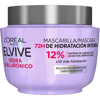 Hidra Hialurónico mascarilla de pelo 72 h para pelo deshidratado tarro 300 ml -