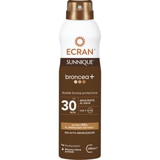 Sunnique aceite bruma protectora vitEox 80 SPF-30 spray 250 ml resistente al agua -