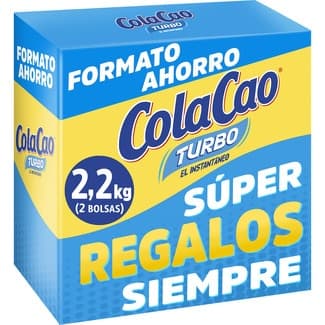 Turbo cacao instantáneo estuche 2,2 kg -