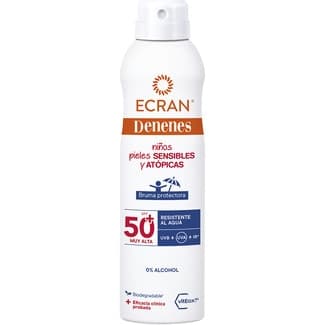 Bruma protectora infantil vitEox 80 SPF-50+ spray 250 ml para pieles sensibles y atópicas, resistente al agua -