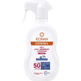 Leche protectora solar infantil vitEox 80 SPF-50+ pistola 270 ml resistente al agua -