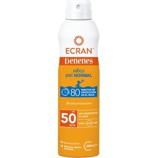 Bruma protectora solar infantil vitEox 80 SPF-50 spray 250 ml resistente al agua -