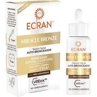 Miracle Bronze sérum facial autobronceador con pro-ceramidas dosificador 30 ml -