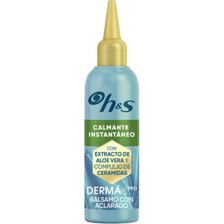 Bálsamo con aclarado Calmante con aloe dosificador 145 ml para cuero cabelludo seco o con picor -