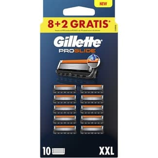 Recambio de maquinilla de afeitar XXL estuche 8 unidades + 2 gratis -