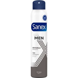 Desodorante Invisible anti-manchas 0% alcohol 72h spray 200 ml -