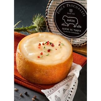 La Retorta queso de oveja cremoso curado de Extremadura peso aproximado pieza 500 g -