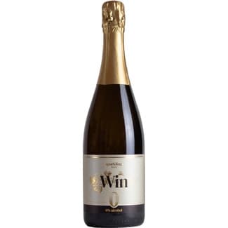 Vino blanco espumoso sin alcohol botella 75 cl -