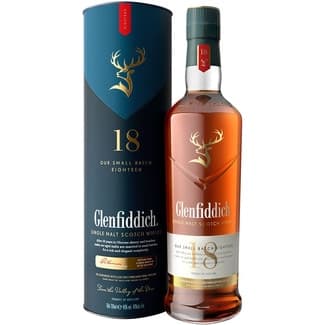 Whisky escocés de malta 18 años botella 70 cl -