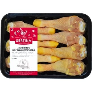 Jamoncitos de pollo certificado peso aproximado bandeja 800 g -