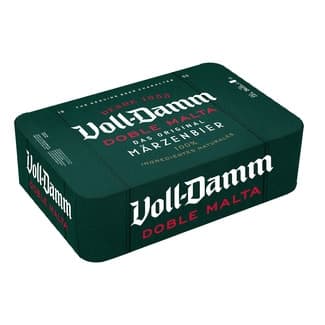 Cerveza rubia extra doble malta pack 24 latas 33 cl -