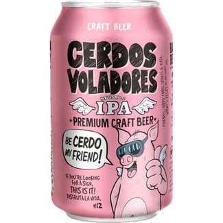 Cerveza rubia artesana de Cataluña Tipo IPA lata 33 cl -