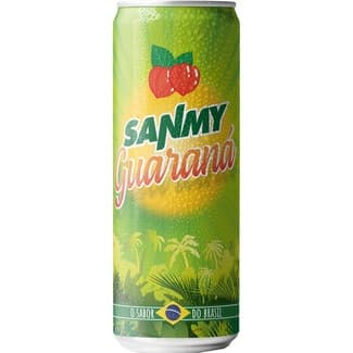 Refresco de guaraná o sabor do Brasil lata 330 cl -