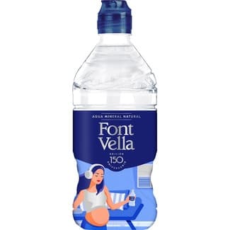 Agua mineral natural botella 75 cl -