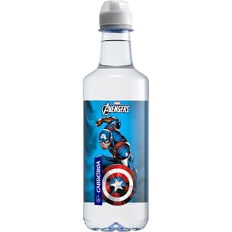Agua mineral natural botella 50 cl con tapón Sport (Personajes surtidos según existencias) -
