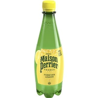Agua con gas sabor limón botella 50 cl -