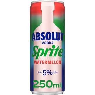 Vodka con sprite watermelon lata 25 cl -
