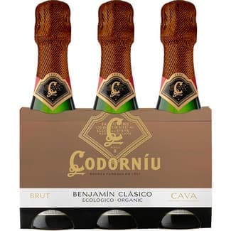 Cava extra brut pack 3x20 cl estuche 60 cl -