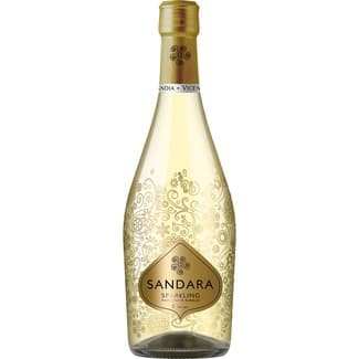 Vino blanco espumoso bajo en alcohol botella 75 cl -